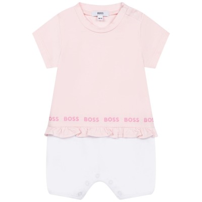 Hugo Boss Baby Girls All In One - Pink